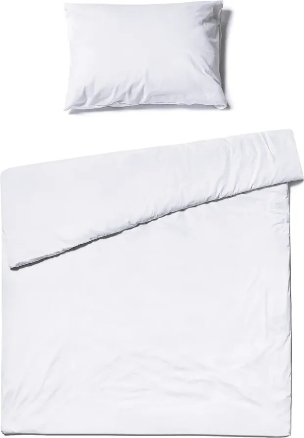 Pamut ágynemű CALMORA fehér Ágyneműhuzat mérete: 2 db 70 x 90 cm | 200 x 220 cm