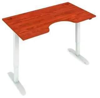 MOTION ERGO állítható magasságú ergo irodai asztal, 140 x 90 cm, bÜkk/fehér