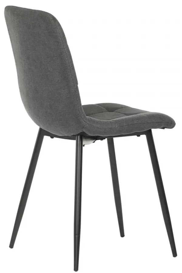 Scaun modern cu tapițerie gri CT-281