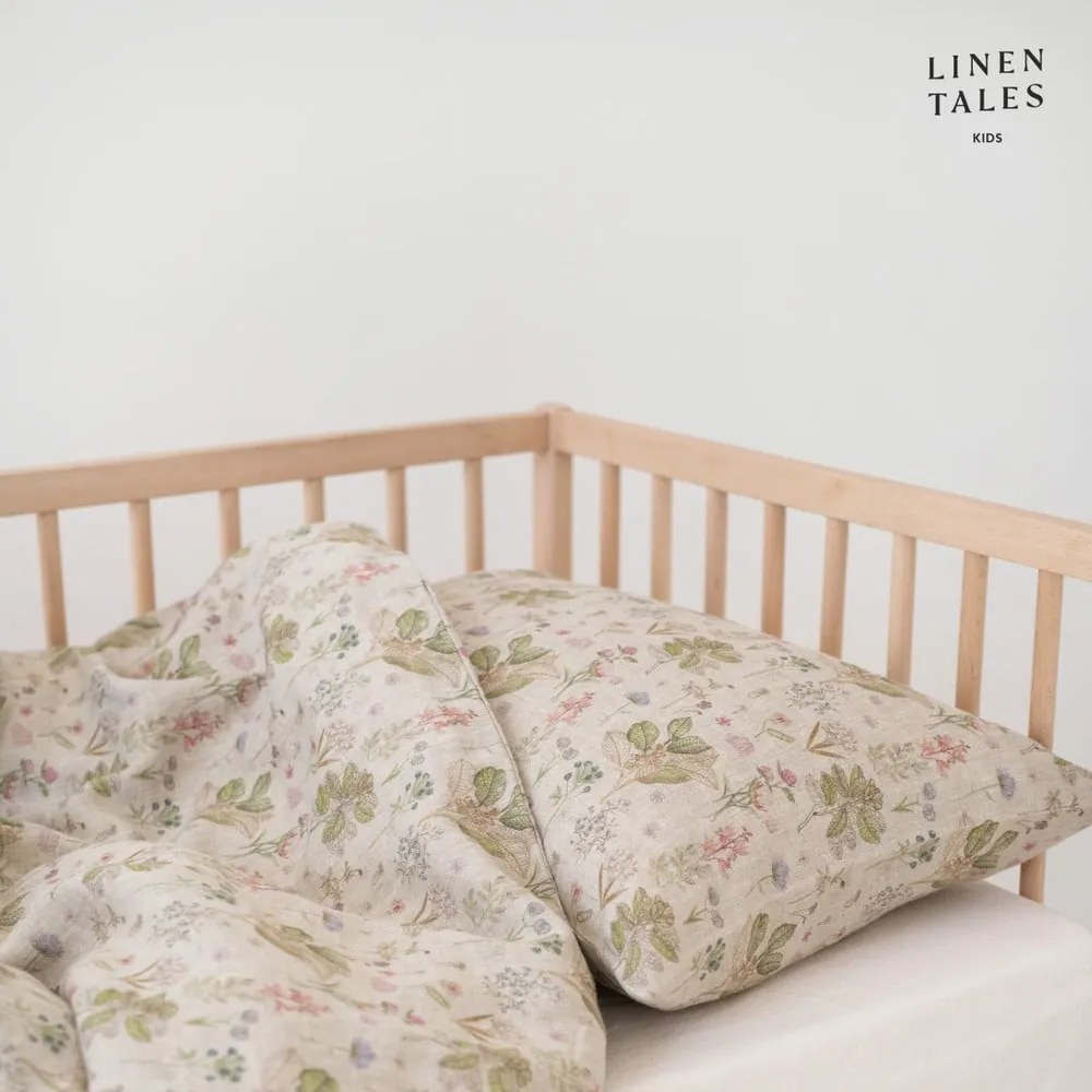 Egyszemélyes len gyerek ágyneműhuzat 140x200 cm – Linen Tales