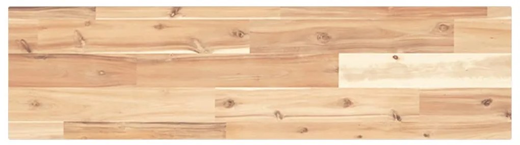 kezeletlen tömör akácfa függőpolc 80 x 20 x 2 cm