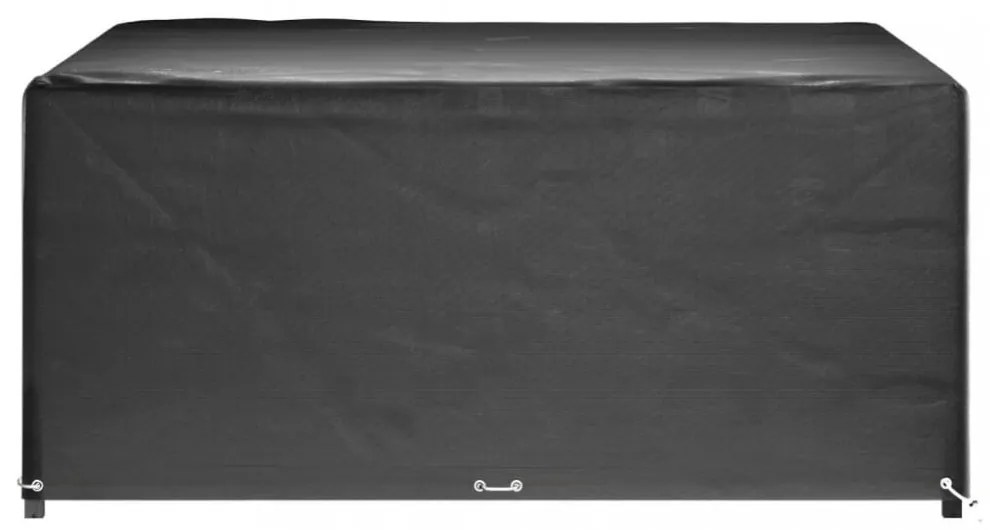 2 db négyzet alakú kerti bútorhuzat 16 fűzőlyukkal 250x250x90cm
