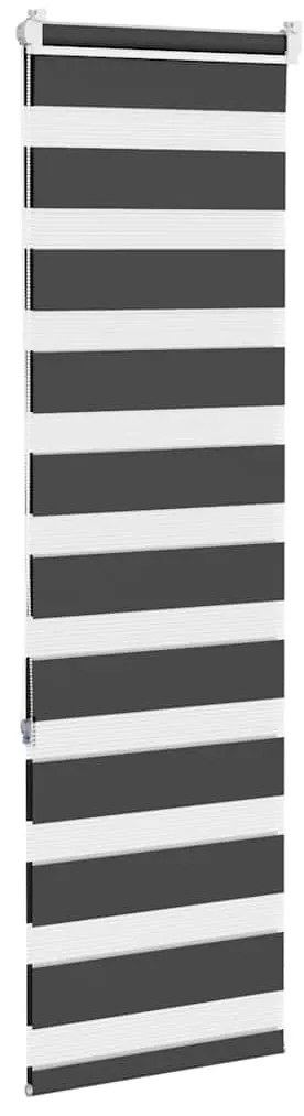 zebrafüggönnyel fekete szövetszélesség 35,9 cm poliészter