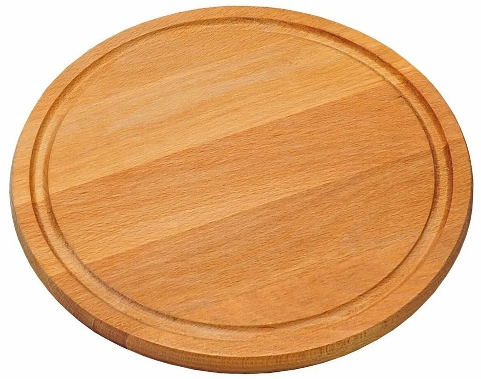 Kesper 85442 Tálalódeszka, bükkfa, átmérő 25 cm
