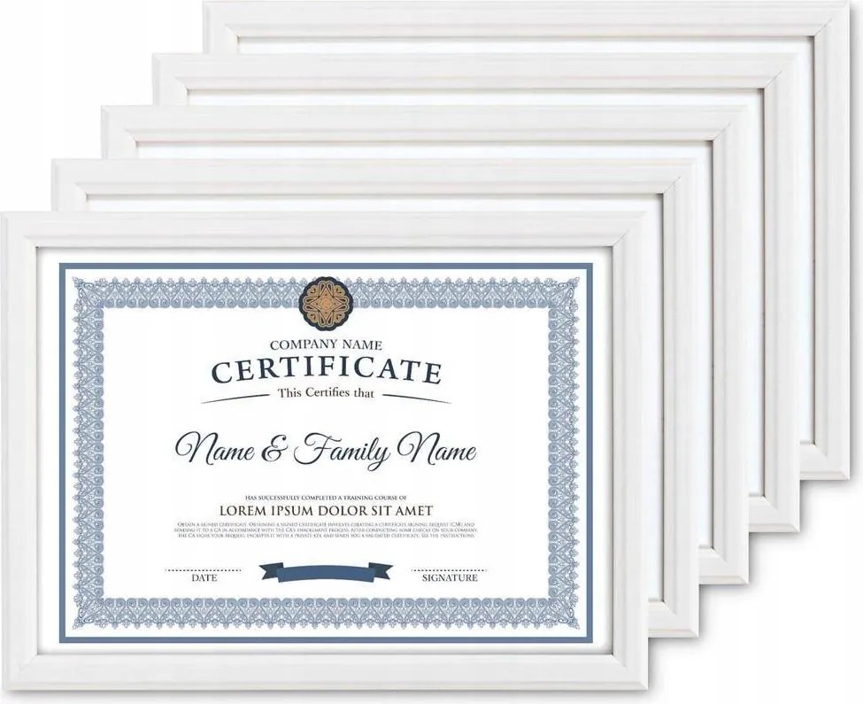 Fa képkeret csomag 5 db-os áldozáshoz 21x30 cm