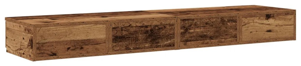 Ágytárolók Régi Fa 160x36,5x16,5 cm Mérnök Fa