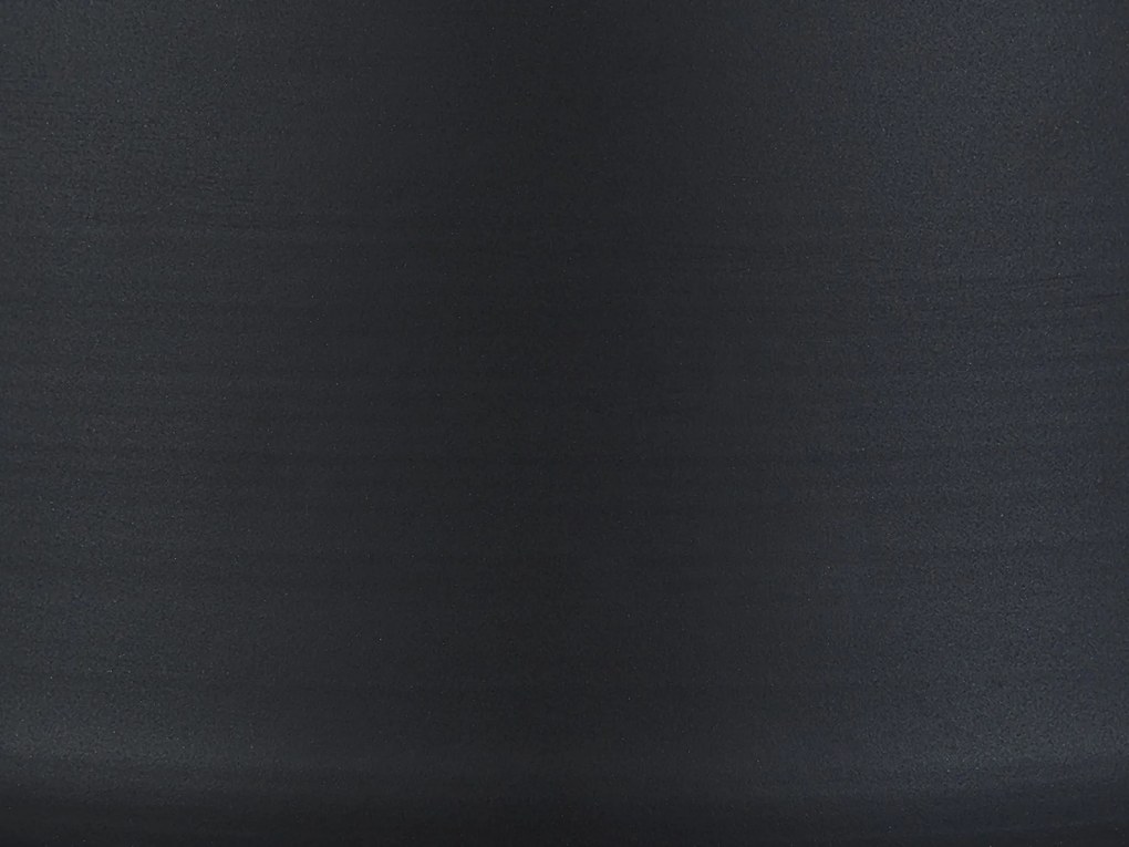 Fekete fém virágtartó 47 cm AGROS Beliani