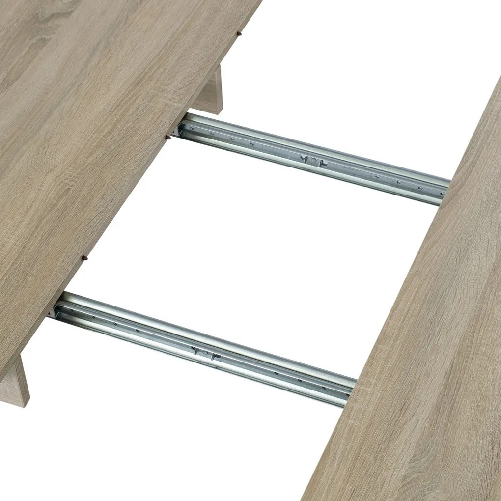 Bővíthető étkezőasztal 102–142 cm Sonoma tölgy színben – HARRY
