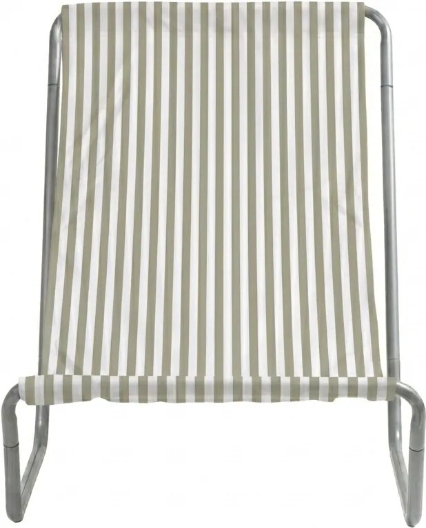Összecsukható strandszék SAND STRIPES, zöld