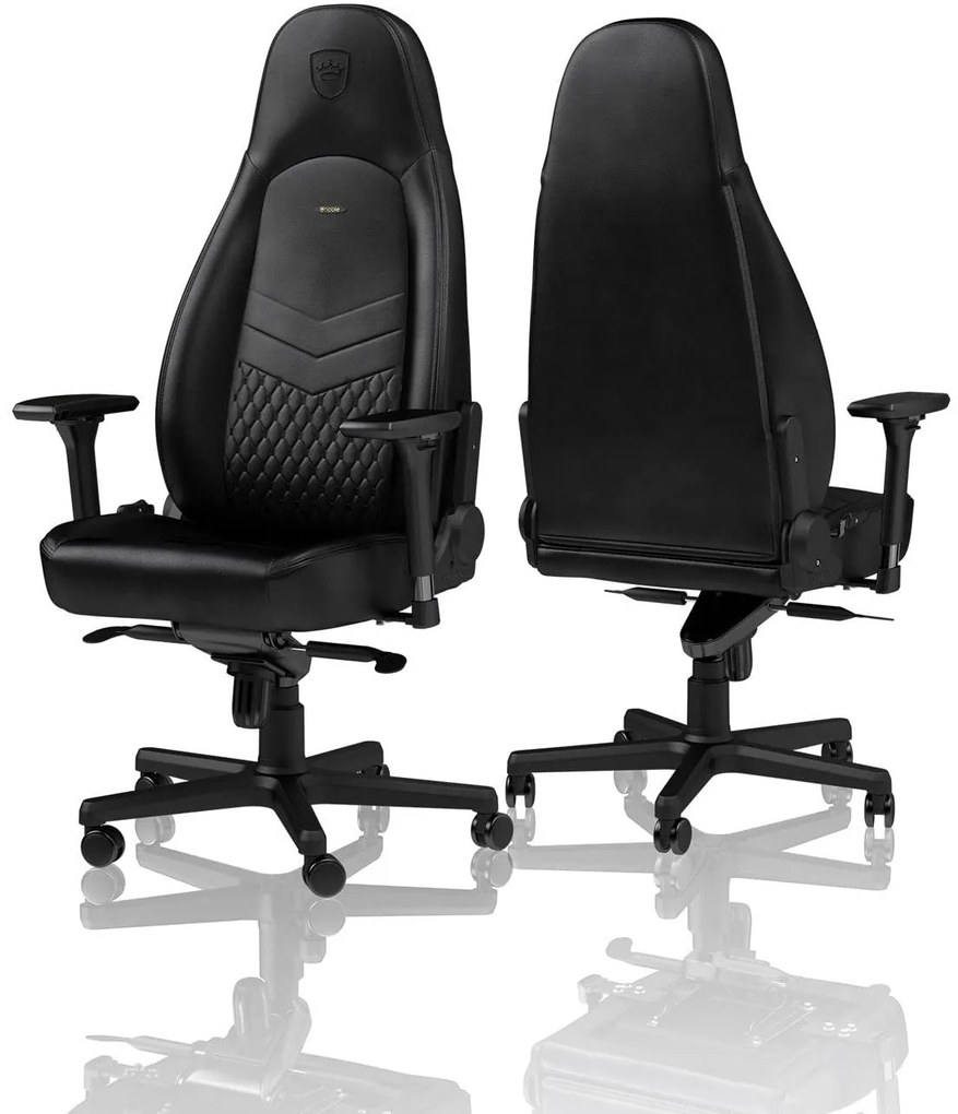 Noblechairs Icon valódi bőr gamer szék 150 kg-ig