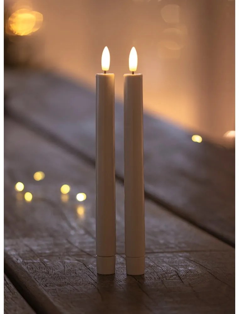 LED gyertya szett 2 db-os (magasság 25 cm) Sille Tall Exclusive – Sirius