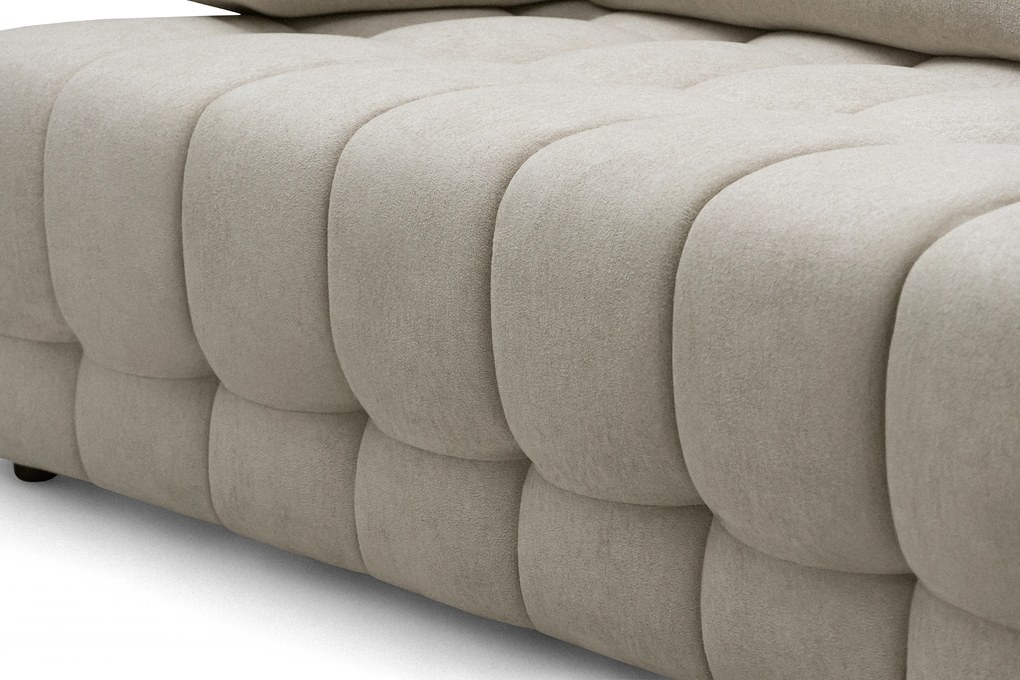 Tuko kinyitható kanapé tárolóval - bézs Freya 210.03 dzsörzé