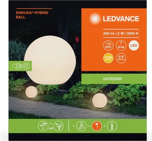 Ledvance - BALL LED kültéri lámpa 2W 12V IP44