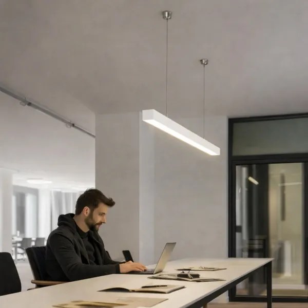 Brilagi - LED függeszték FULLDAY LED/20/30/40W/230V 2700/4000/6000K 120cm fehér