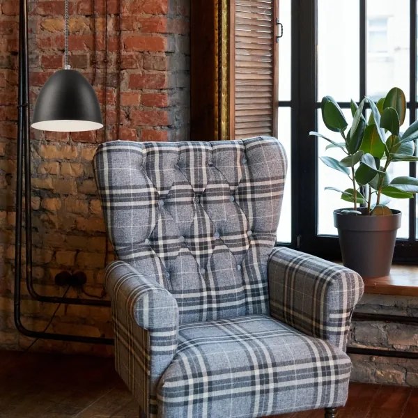 Csillár zsinóron LIVIA 1xE27/60W/230V