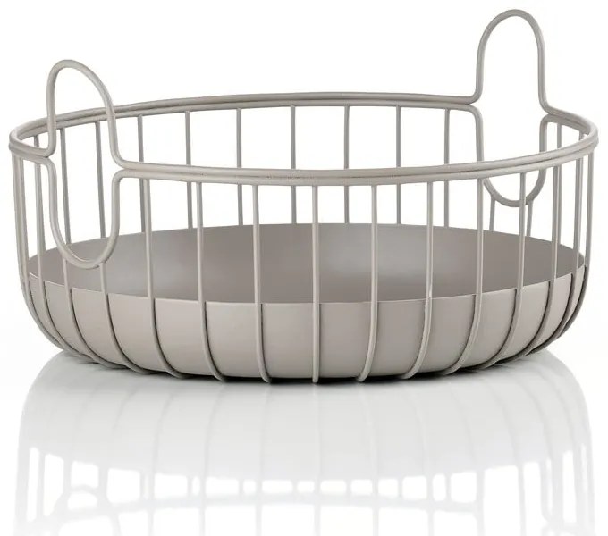 Fémhuzalos tárolókosár ø 22x8 cm Inu – Zone