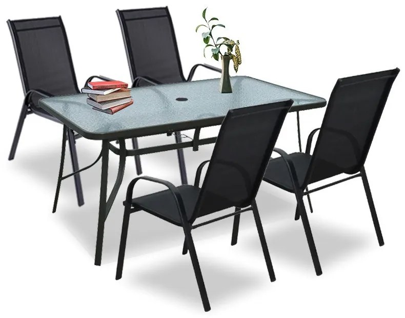 Arlon 4+1 kerti bútor garnitúra szett