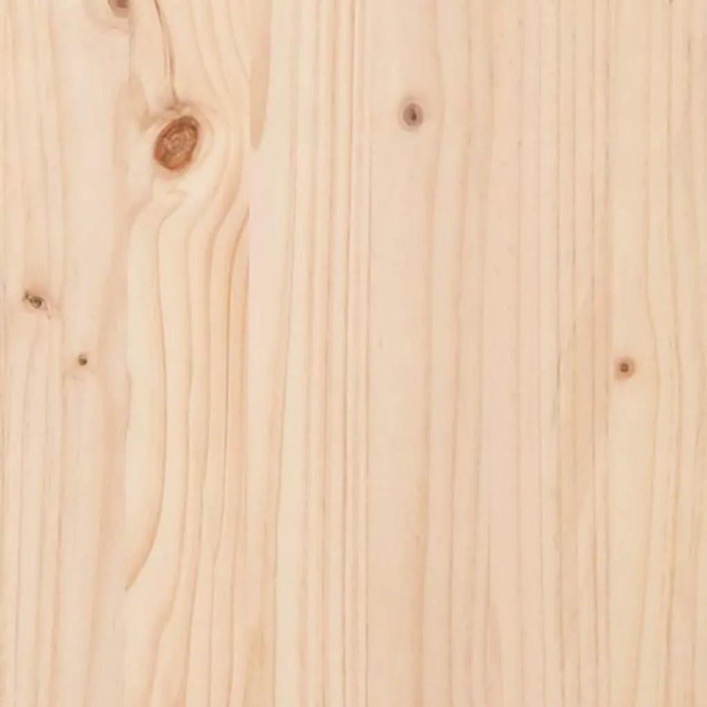 tömör fenyőfa téglalap alakú asztallap 100 x 50 x 1,7 cm