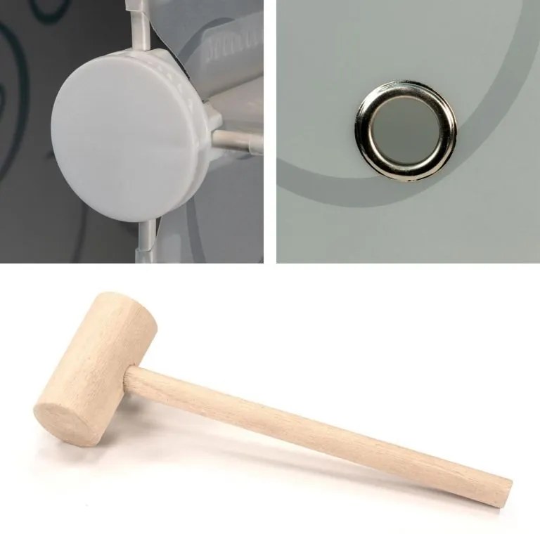 GARTHEN Gazdaságos polc rendszer 178 x 145 x 37 cm