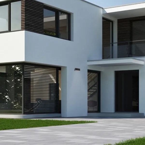 Rabalux 77075 - LED Kültéri fali lámpa MATARO LED/10W/230V IP54 fekete