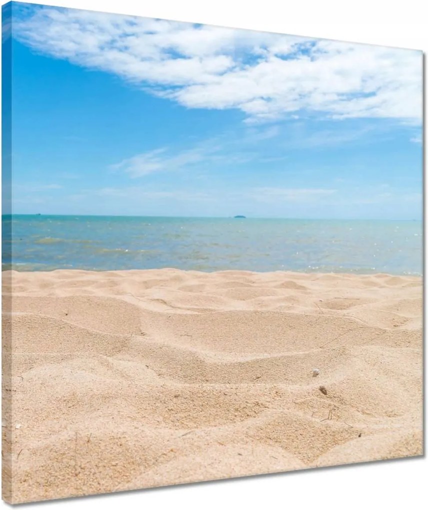 Vászonkép 40x40 Tengerparti strand