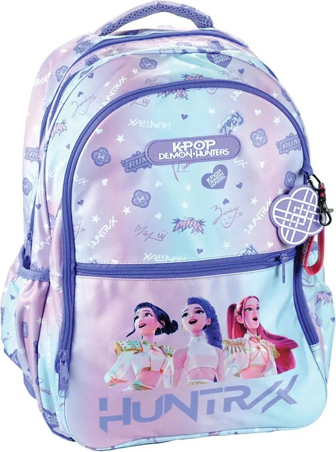 K-pop Démonvadászok Purple iskolatáska, táska 46 cm