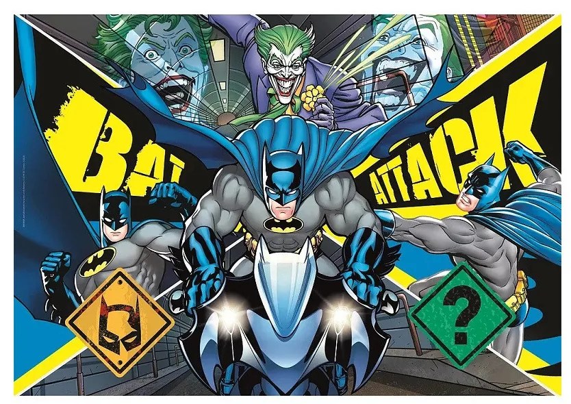 Batman puzzle 104 db-os (Attack)