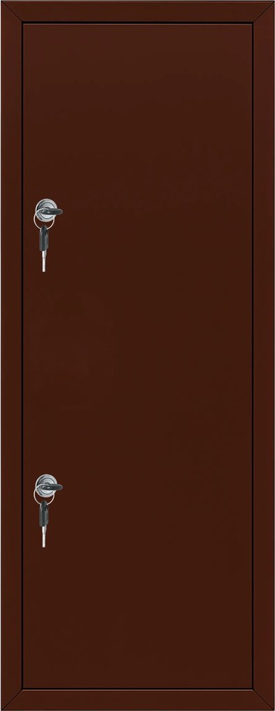 Revizor ajtó Fém Barna RAL8017 Revizor ajtó 40x110cm Zár