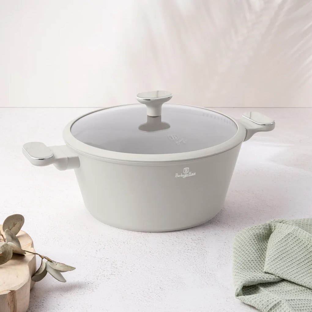 BerlingerHaus Sahara Marble titánbevonatú edénykészlet, 15 darabos