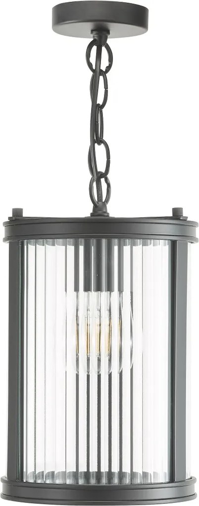 Dar Lighting glamour modern függeszték bianka matt fekete darbia0122
