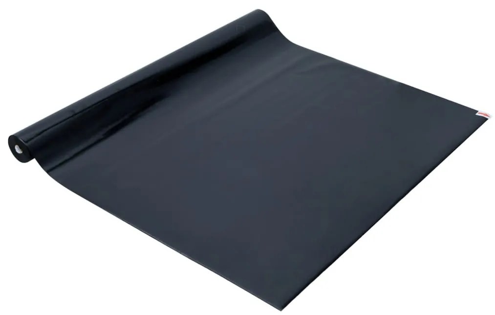 matt fekete PVC statikus ablakfólia 60 x 500 cm