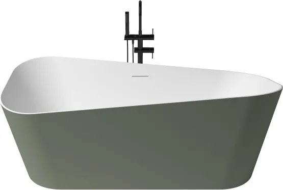 Sottovento szabadonálló kád_75x170_Sage/Blanco Mate