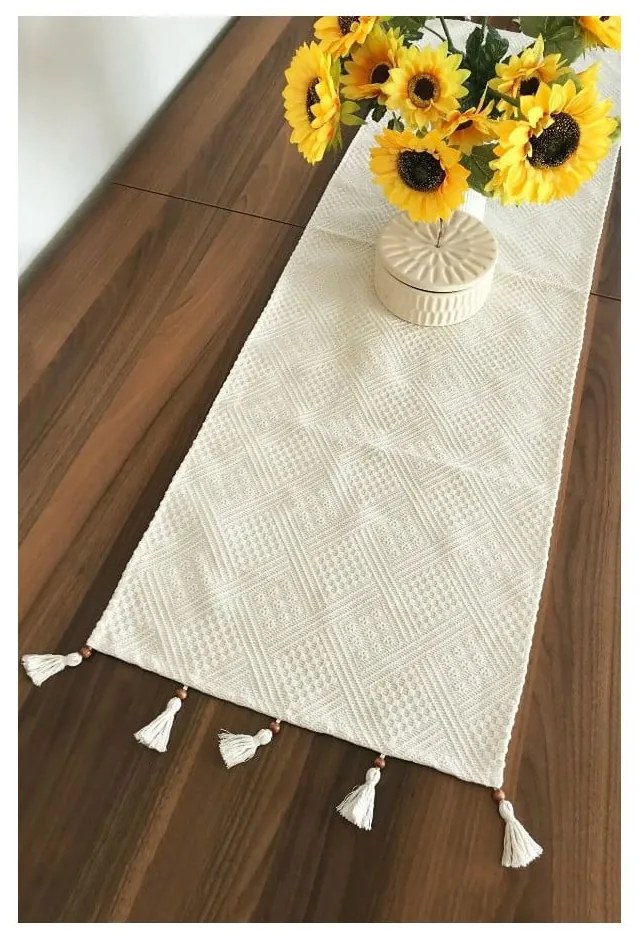 Bio pamut asztali futó 40x130 cm – Mila Home