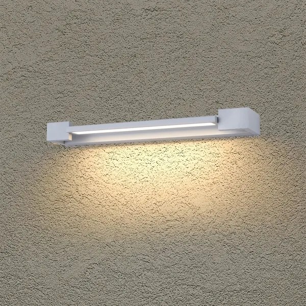 Brilagi-LED Fürdőszobai világítással ellátott tükör AQUA LINE LED/12W/230V 45 cm IP44 matt króm
