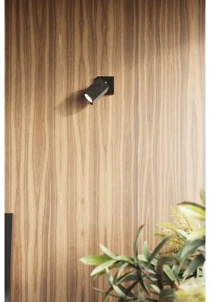 Spotlámpa MERIDA 3 3xGU10/40W/230V fekete