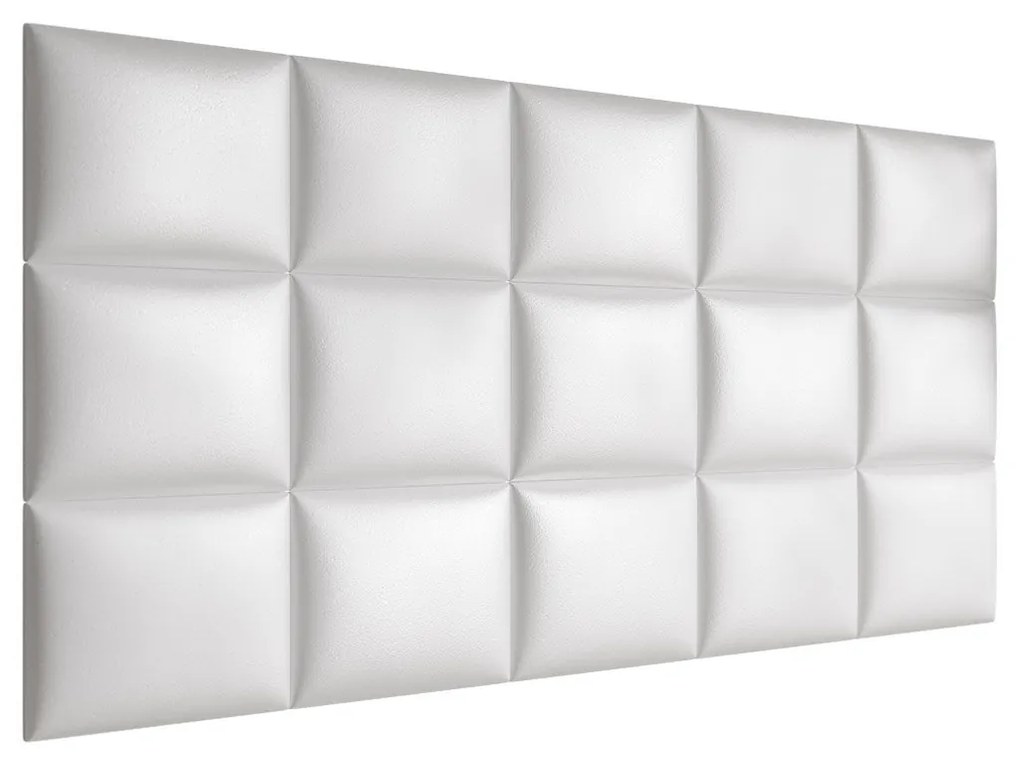 Kárpitozott fali panel Pazara 40x30 cm (öko-bőr soft 017 (fehér). 1054381