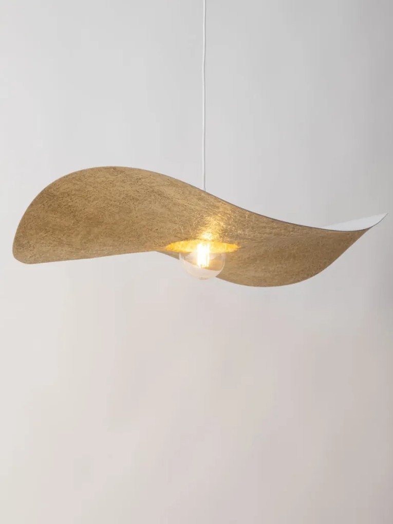 SIGMA LIGHTING 32338 KAPELLO Modern Függesztett Lámpa Fehér, Arany E27 IP20