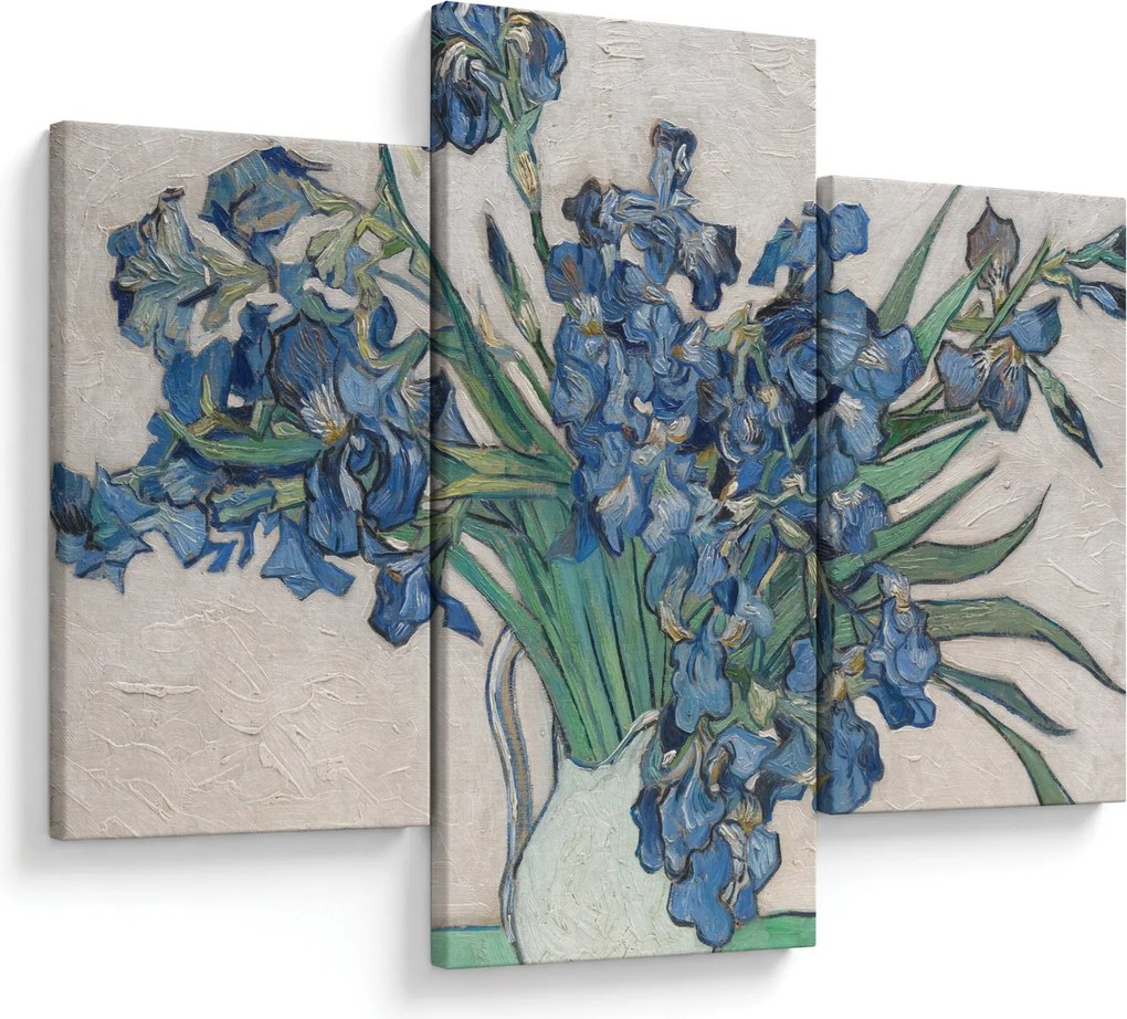 Kép - Vincent van Gogh, Irises, reprodukciók (90x60 cm)