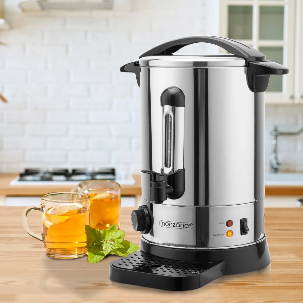 Jurhan COZY borfőző/tea, 6,8l, ezüst