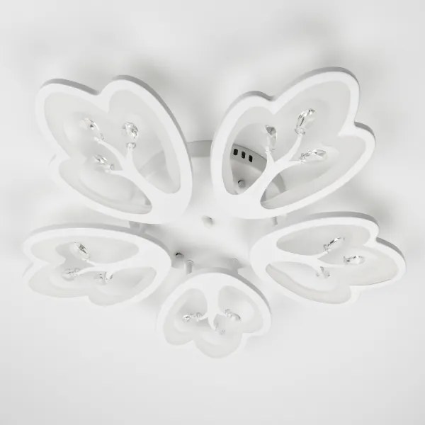 Brilagi - LED Dimmelhető felületre szerelhető csillár TWIST LED/80W/230V 3000-6500K fehér + távirányító