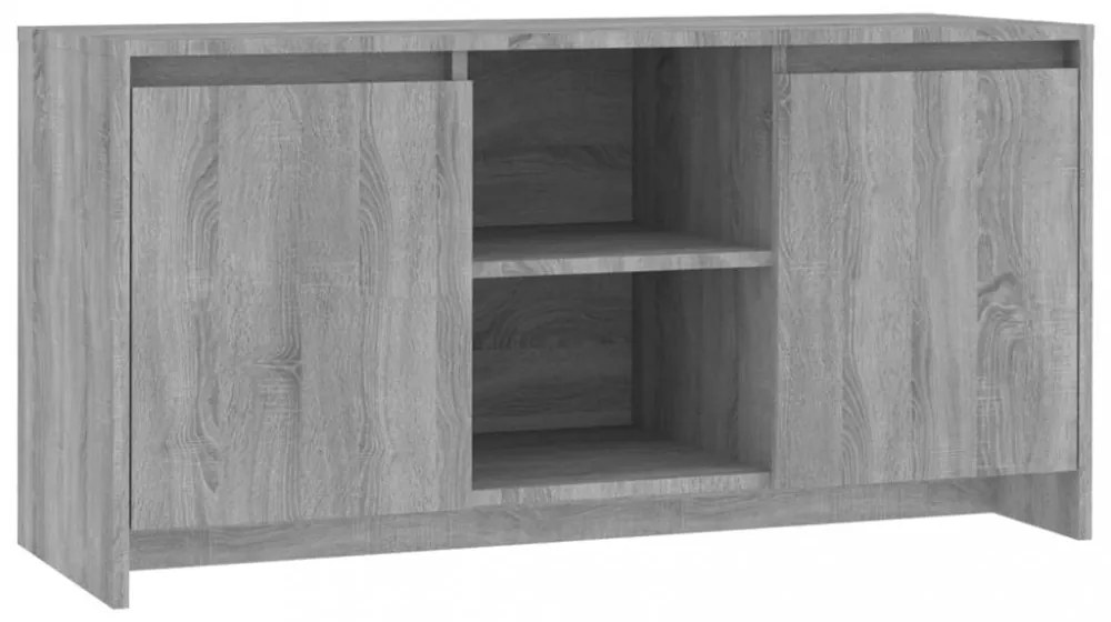 szürke sonoma szerelt fa TV-szekrény 102x37,5x52,5 cm