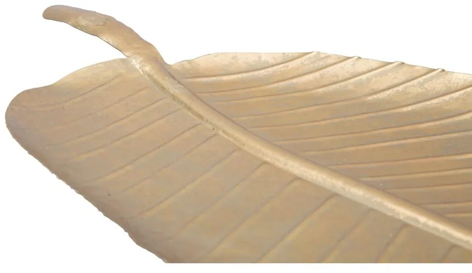 Leaf aranyszínű dekoráció, 55,5 x 18 cm - Mauro Ferretti