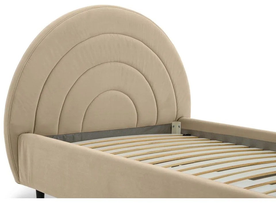 Bézs gyerekágy 120x200 cm Rainbow – Scandic