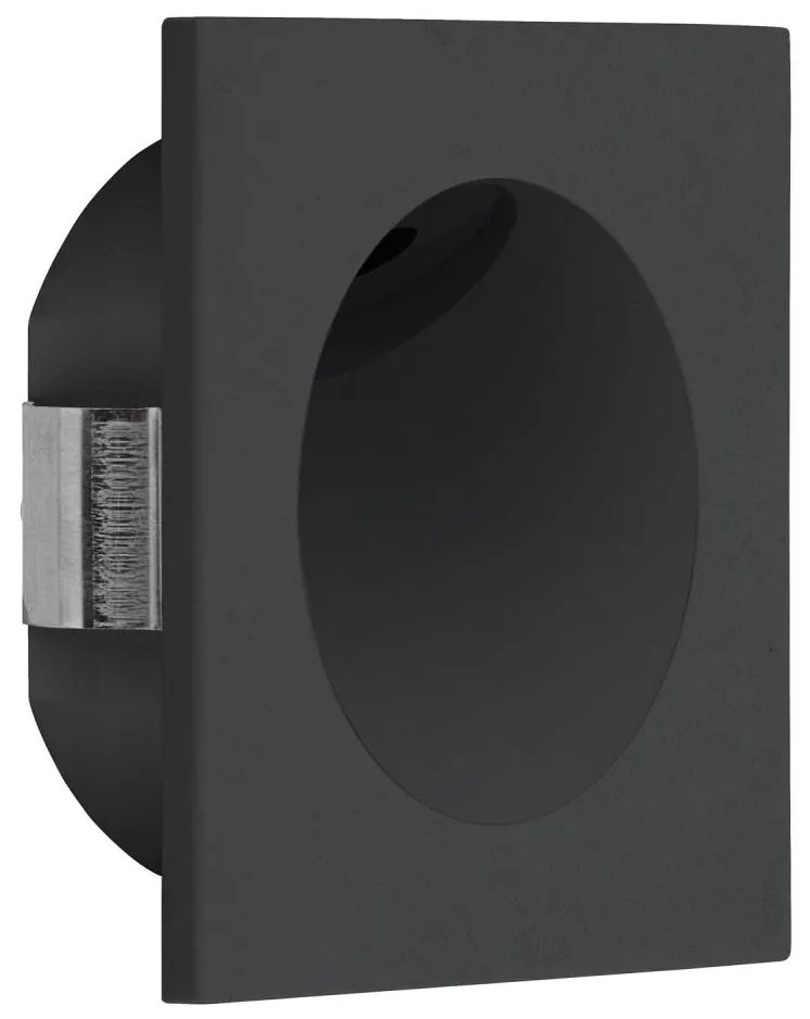 Eglo 900251 - LED Lépcsőmegvilágító ZARATE LED/2W/230V 3000K fekete