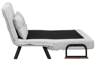 Kétszemélyes kihúzható kanapé QIRA szürke
