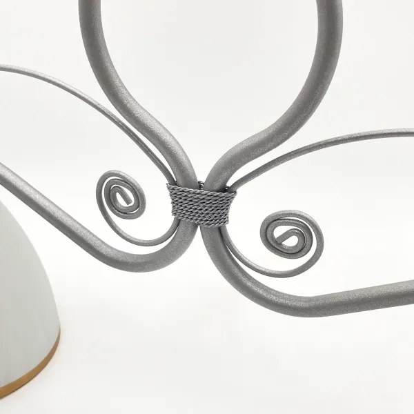 Csillár láncon RETRO 2xE27/60W/230V ezüst