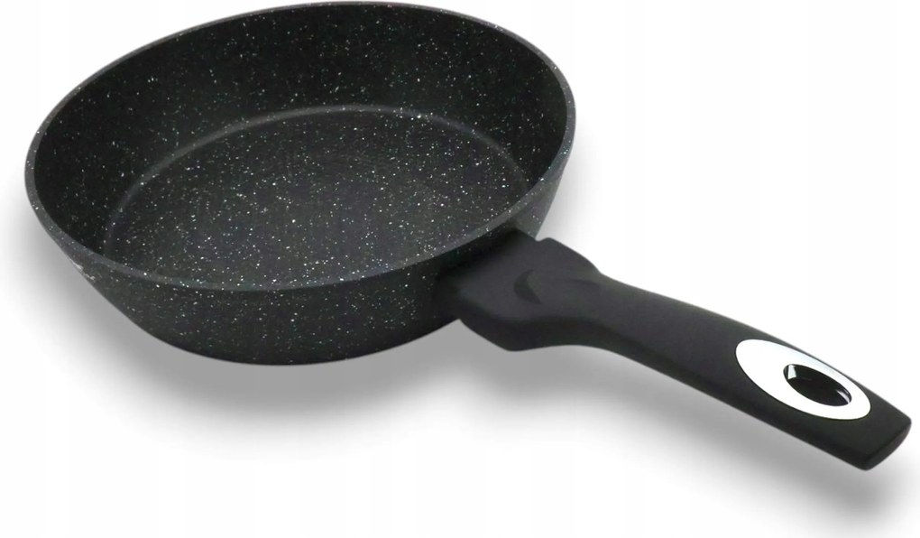 Kis gránit serpenyő 20 cm "méhsejt" indukciós gáz 1,2L magas 4,8