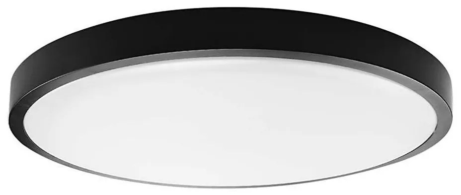 V-Tac LED fürdőszobai mennyezeti lámpa LED/36W/230V IP44 6500K Ø35 cm fekete 76411-24
