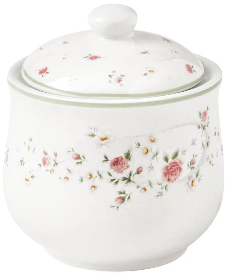 Nonna Rosa fehér porcelán cukortartó - Brandani