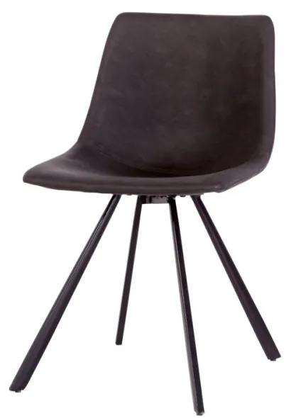 Stílusos szék Claudia sötétszürke